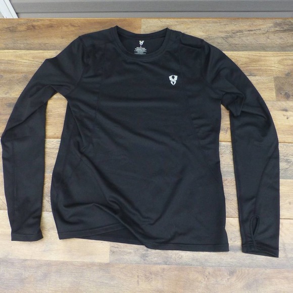 Layer 8 long sleeve athletic Womens Sz. L thumb holes - Picture 1 of 5